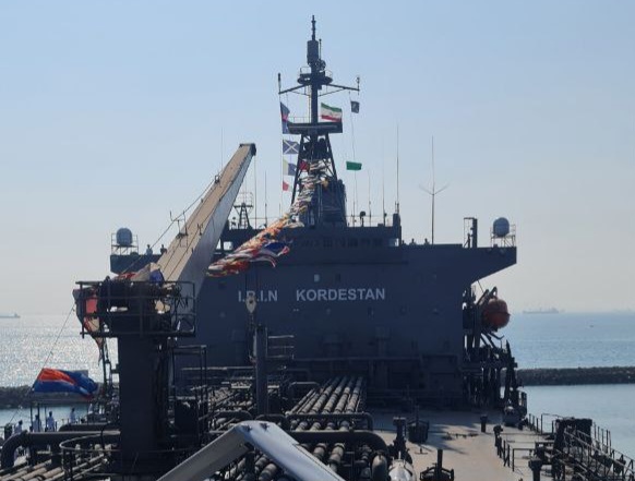 شناور راهبردی کردستان در خلیج فارس به آب انداخته شد