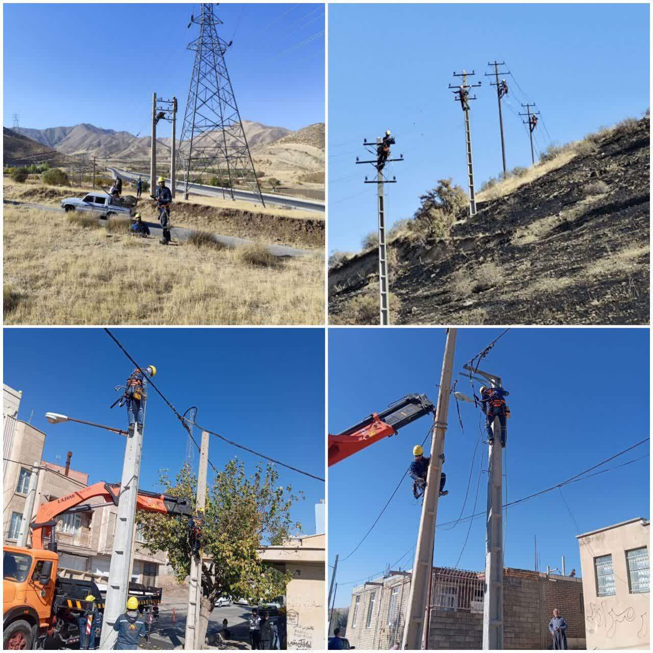 اتمام طرح «بهارستان» در سه روستای کامیاران با هدف بهبود پایداری شبکه برق اتمام طرح «بهارستان» در سه روستای کامیاران با هدف بهبود پایداری شبکه برق