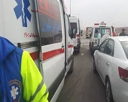 واژگونی اتوبوس در اصفهان 2 کشته بر جا گذاشت
